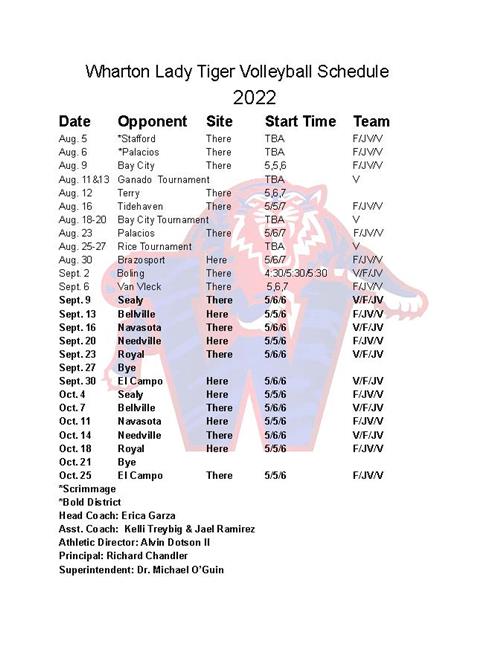 WHS Lady Tiger Volleyball
